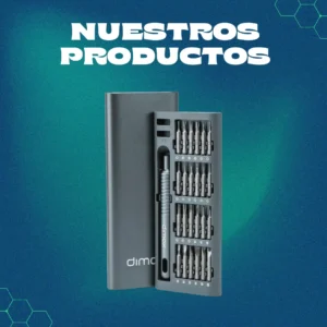 JUEGO DE DESTORNILLADORES MANUAL 51 EN 1