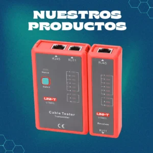 TESTER PARA CABLE RJ45 Y RJ11