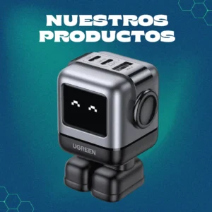 CARGADOR UGREEN NEXODE RG 65W GRIS