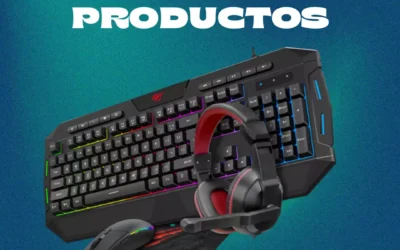 Combo Teclado, Mouse, Alfombrilla de Mouse y Auriculares