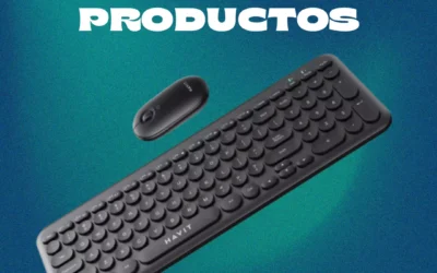 Combo Teclado y Mouse inalambrico gris