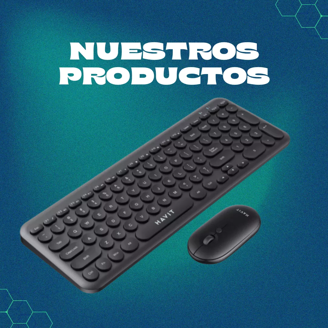 Combo Teclado y Mouse inalambrico gris - Image 3